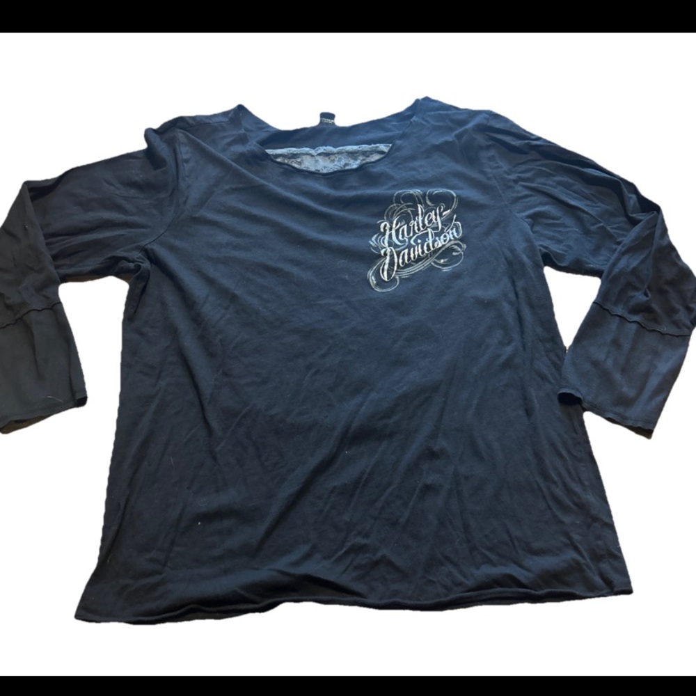 High Octane Harley Davidson Long Sleeve T-Shirt Size 2XL